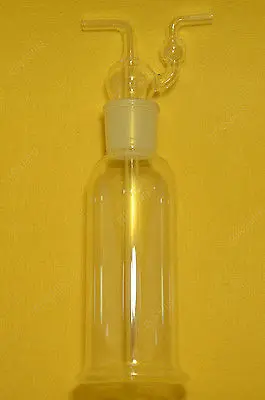 500 мл бутылка для промывки газа с прямой трубкой лабораторная посуда|bottle hookah|bottle