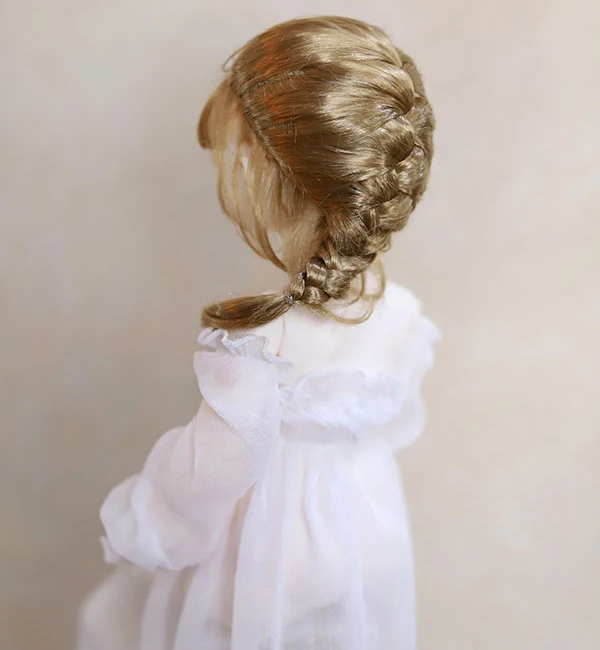 D01-P440 детская игрушка ручной работы 1/6 1/4 1/3 аксессуары для кукол BJD/SD кукольный парик витой винтажный Плетеный волос 1 шт