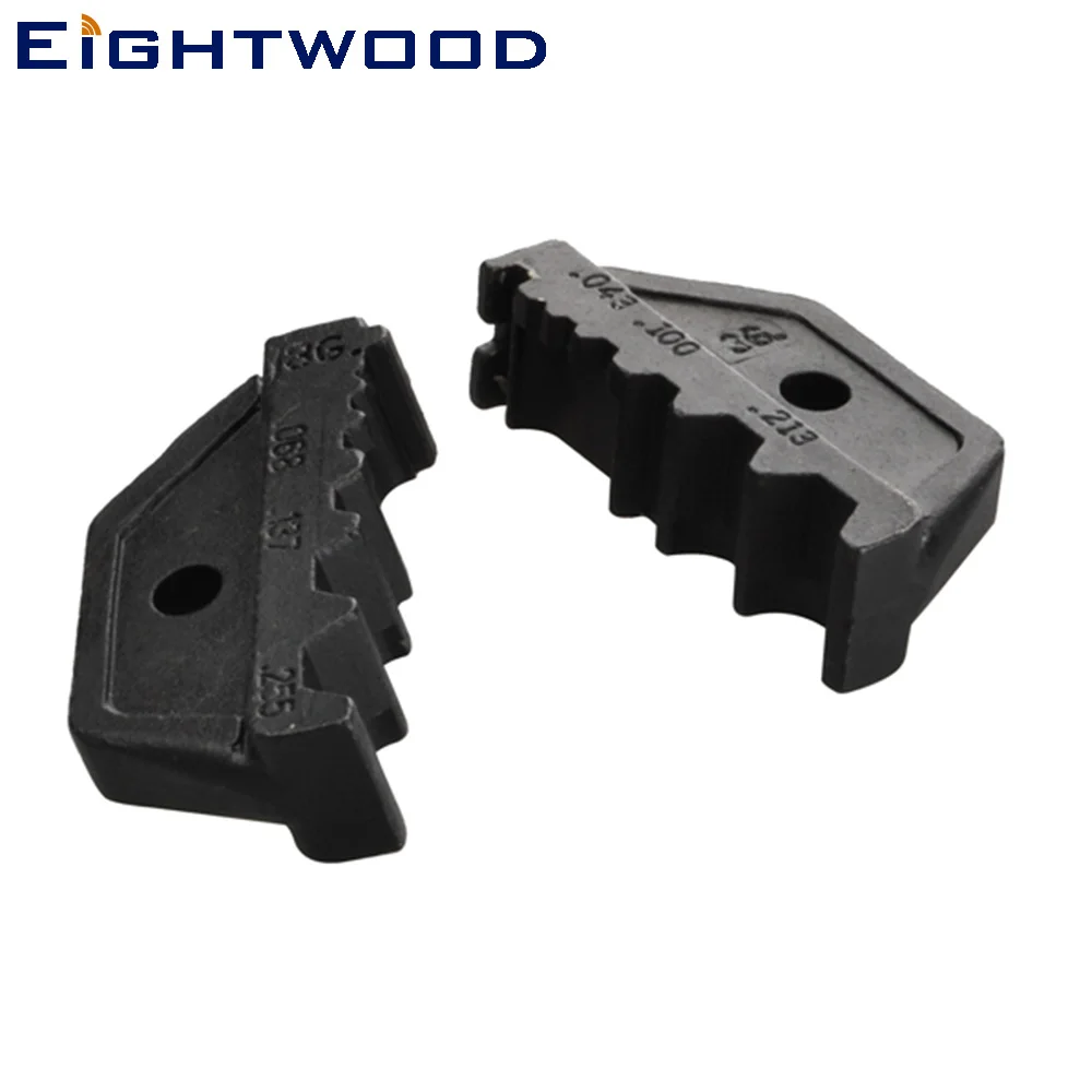 

Eightwood Crimper Hex Die Plier Head for RG58 RG142 RG62 RG174 RG316 LMR100 RF Coaxial Cable 1.09mm 1.73mm 2.54mm 3.48mm 5.41mm