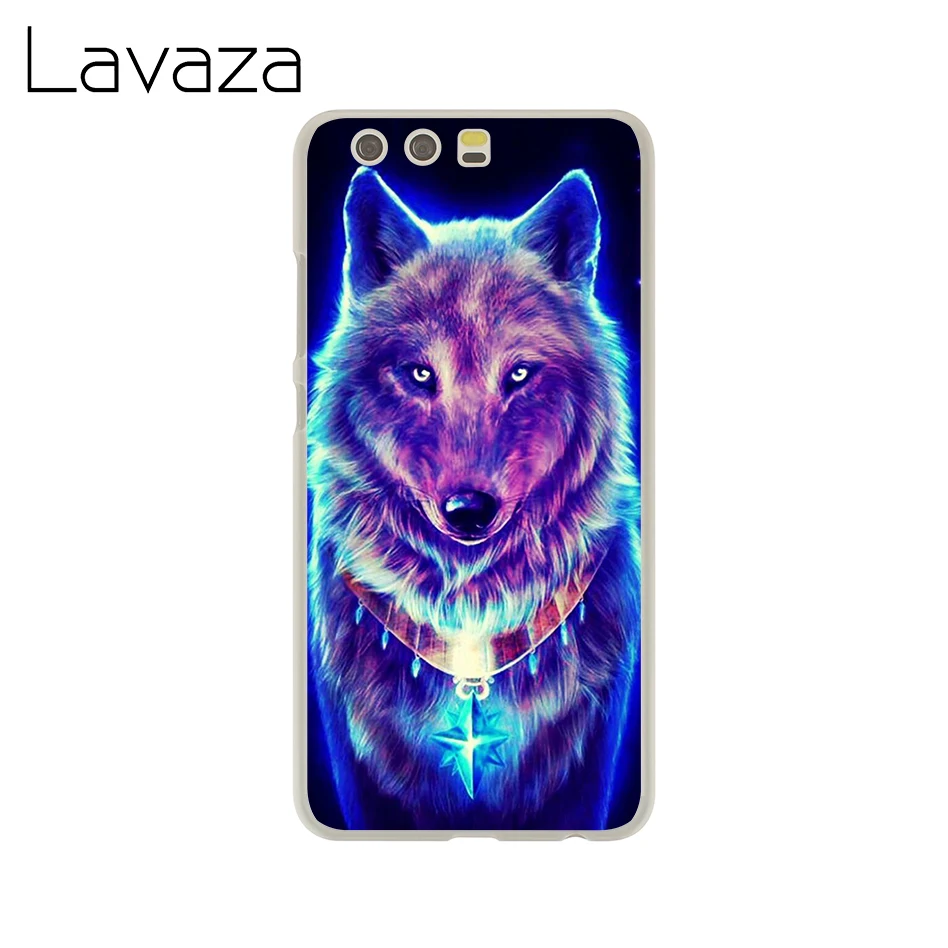Lavaza волк художественный чехол для huawei Honor Note 10 играть 9i 9 8C 8X8 Lite 7X 7A 6C Pro