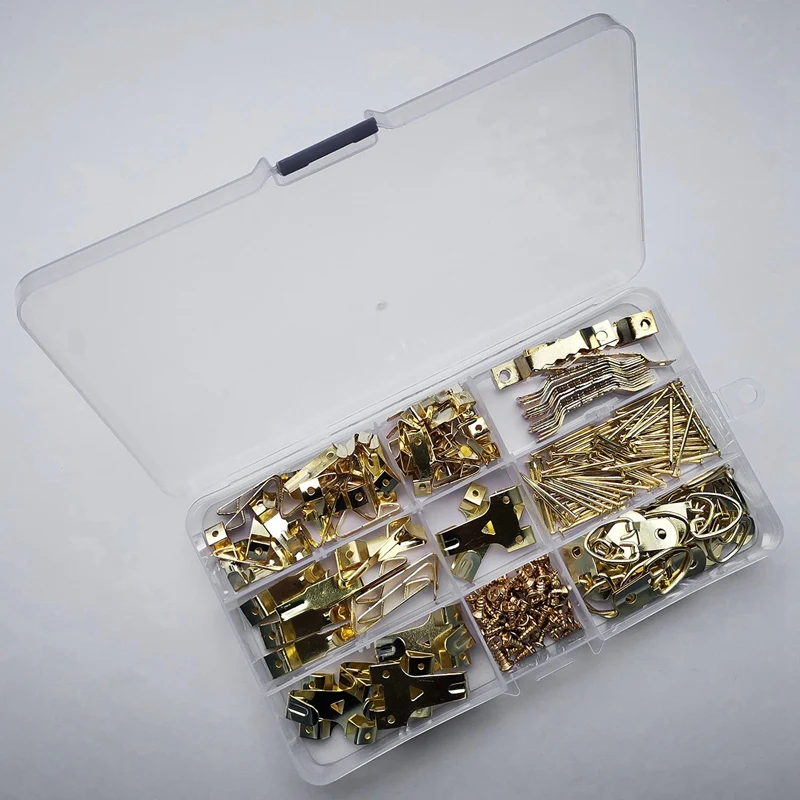 Picture Hangers Painting Hanging Kit Suspension 235 Pieces Heavy Duty Multicolor Hook With Screws For Hang # | Обустройство дома