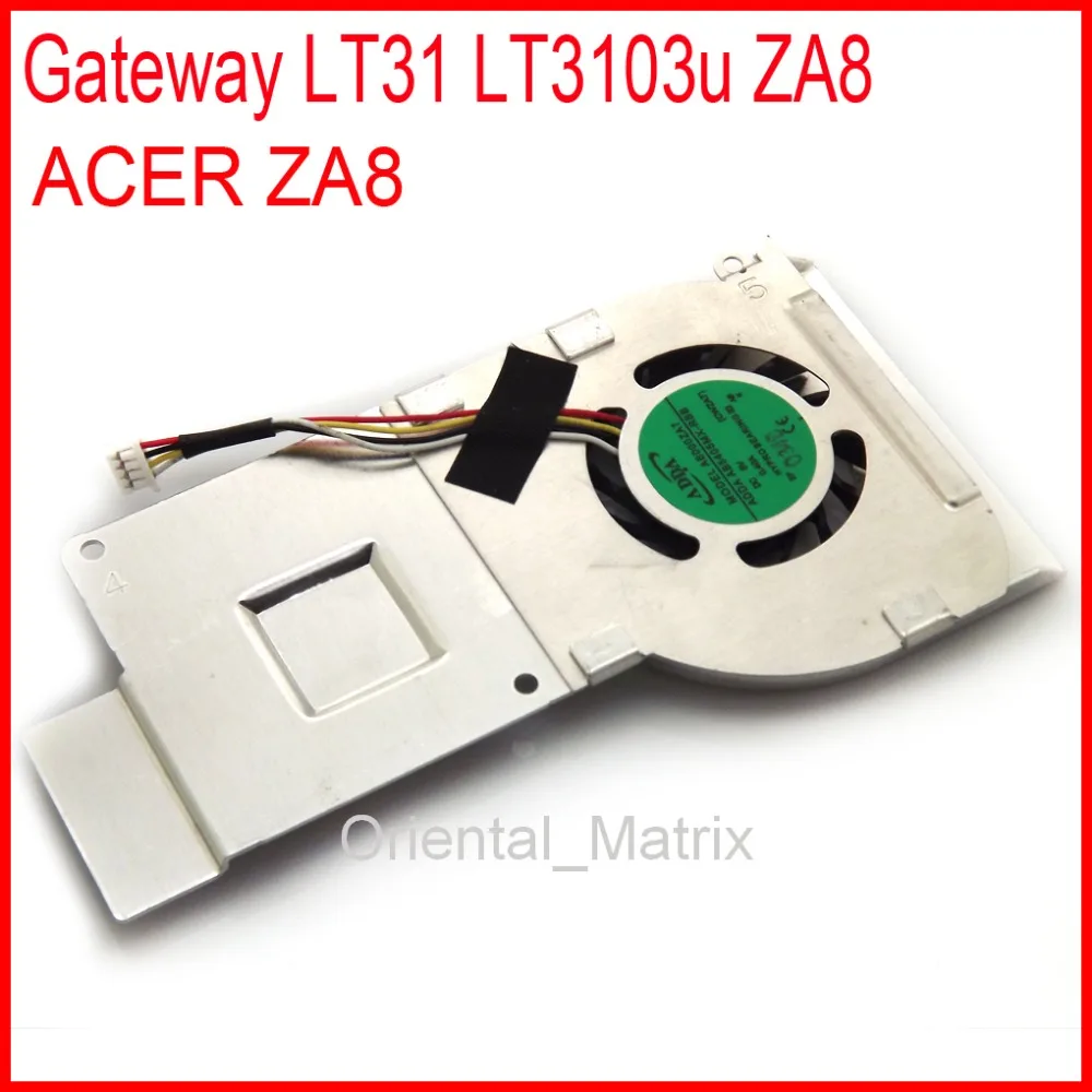 Новая модель (7WZA7) DC5V 0.40A вентилятор охлаждения для ACER ZA8 Gateway LT31 LT3103U охлаждающий