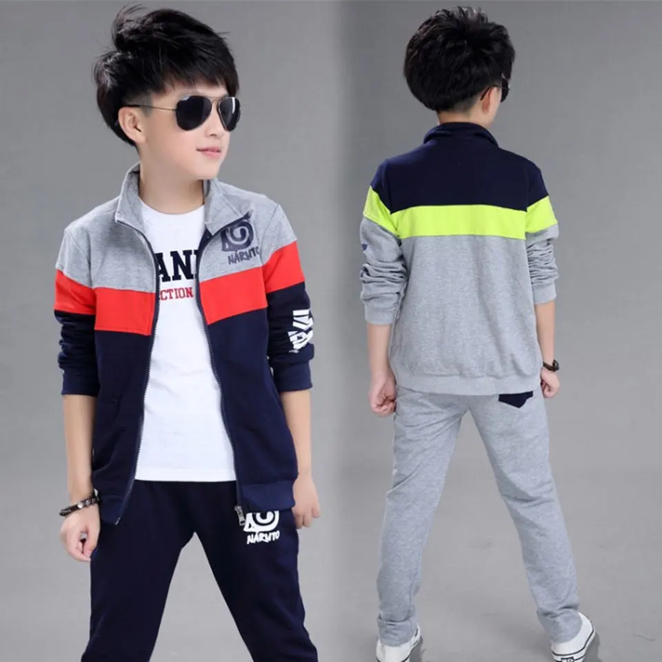 Spring Kids Boy Girl New Sports Casual Tops +Pants 2Pcs/Set Baby Clothing Suits Autumn Clothes Sets Children Suit | Детская одежда и