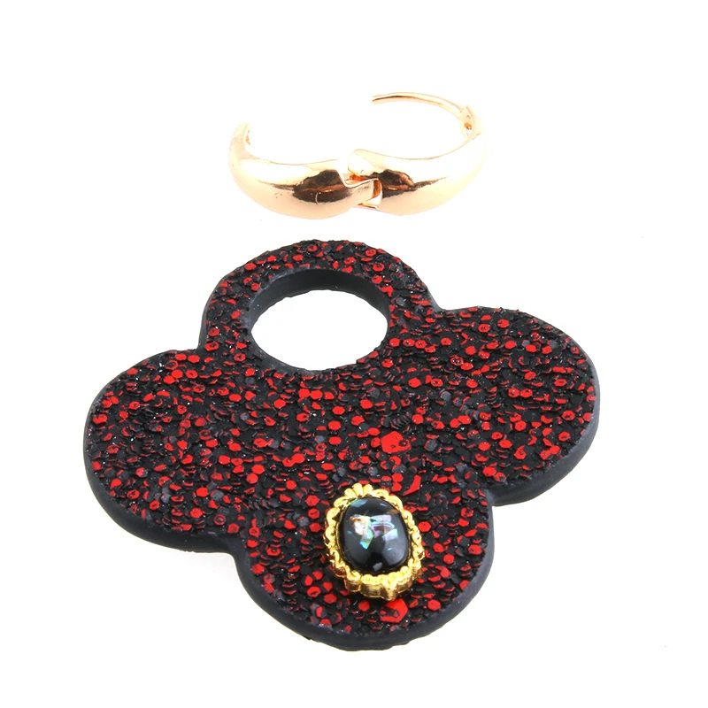 Висячие большие серьги с каплями воды кожаные длинные леопардовым принтом Oorbellen