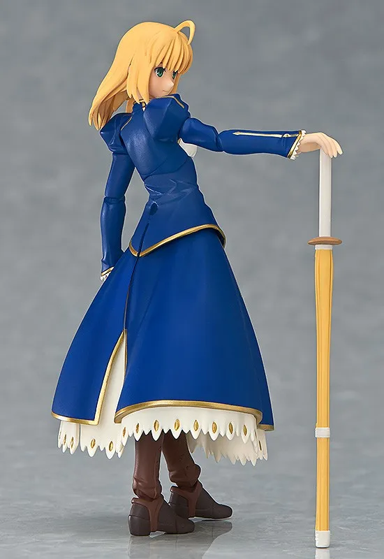 Figma EX 025 Saber платье версия Fate/Stay Night Girl ПВХ фигурка Коллекционная модель кукла
