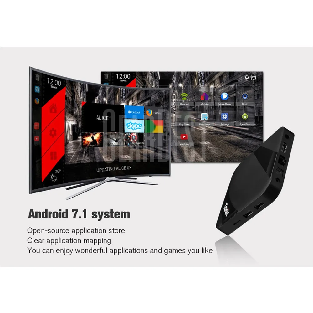 Tanix TX3 Max ТВ Box Android 7 1 Amlogic S905W с новыми Алиса в стране и 2 Гб Оперативная память 16