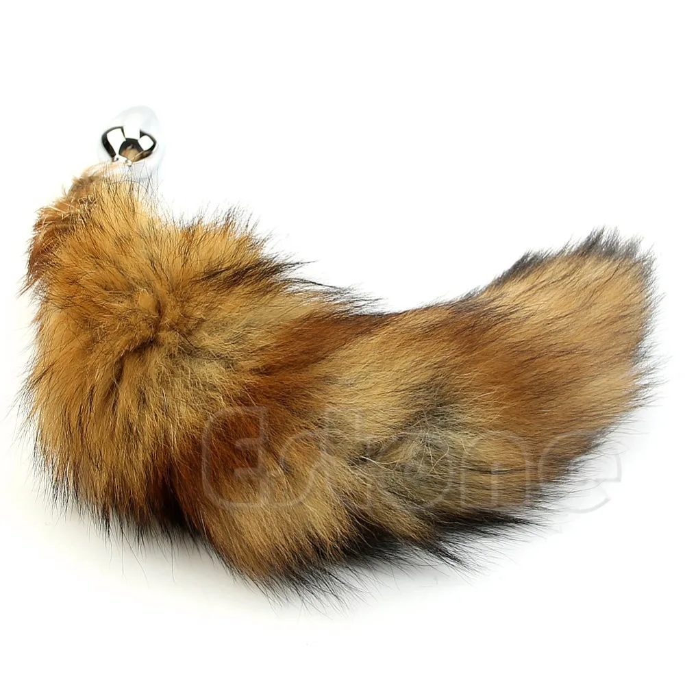 Высокое качество новинка S-LOVE Женский искусственный Лисий хвост сплав