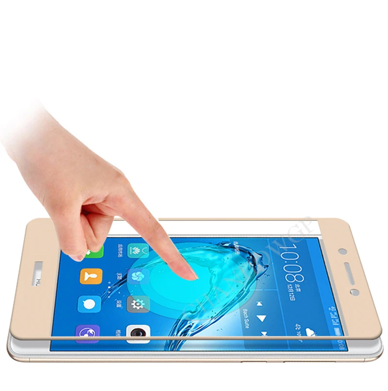 Закаленное стекло CHANHOWGP с полным покрытием для Huawei Honor 6C защита экрана из