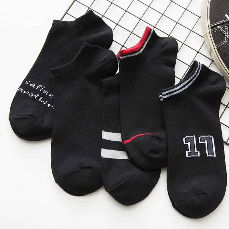 2019 весенне летние повседневные мужские Короткие хлопковые носки короткие в