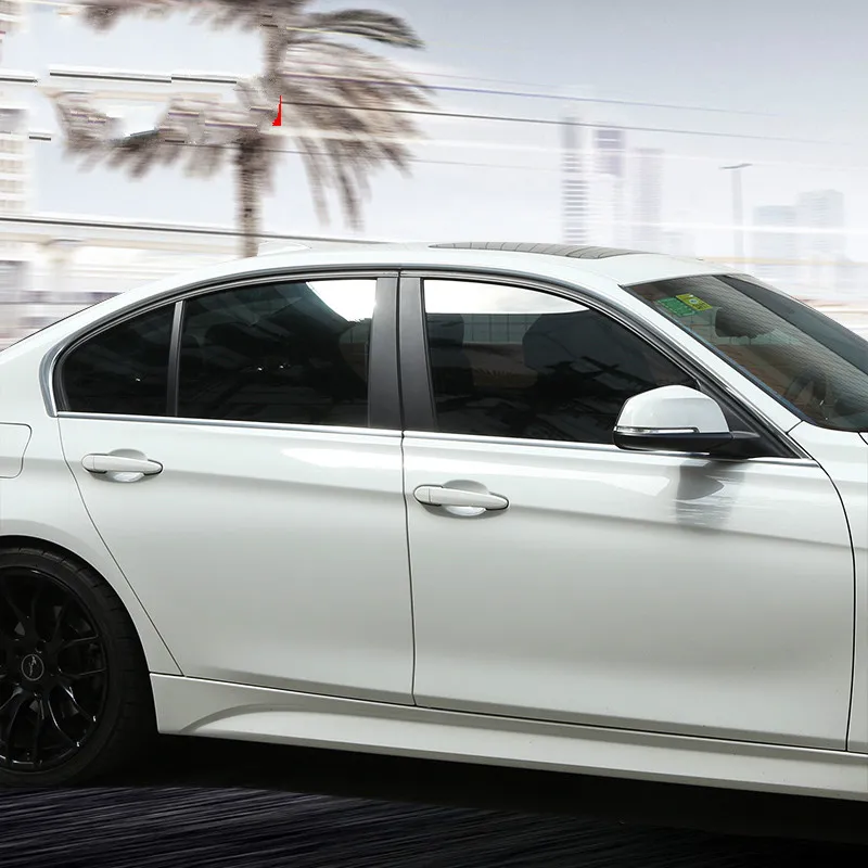 Для BMW 3 серии 316i 328 320i F30 украшение окна яркий хромированный Стайлинг автомобиля