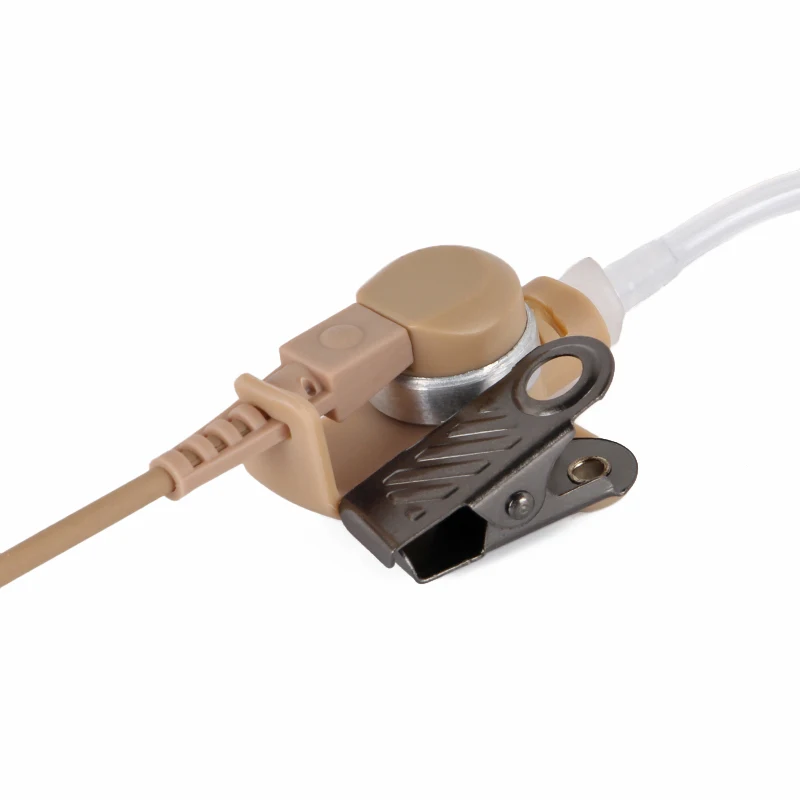 Воздушная Акустическая трубка гарнитура с микрофоном PTT для Motorola портативная