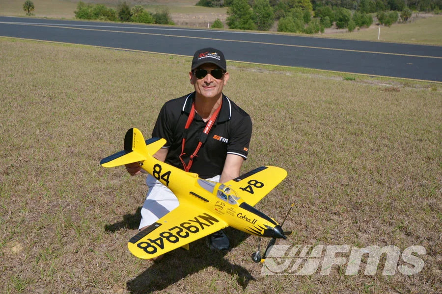 Модель FMS 980 мм/1 м высокоскоростная Racer P39 Cobra II PNP прочные весы EPO для