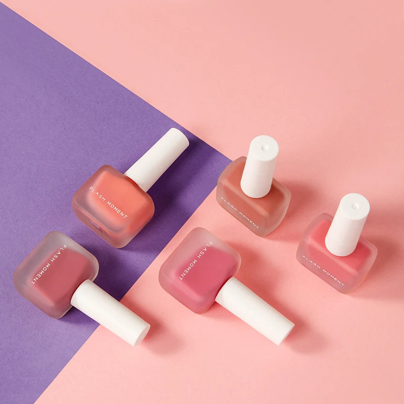 Натуральные стойкие жидкие румяна макияж для женщин осветления лица