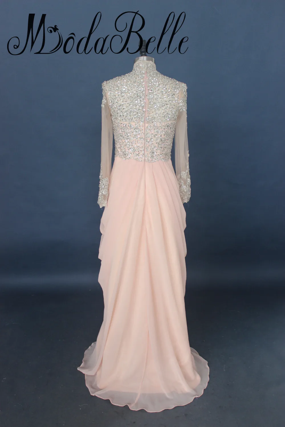 Modabelle арабский длинным рукавом Дубай Стиль Кафтан платья для выпускного вечера