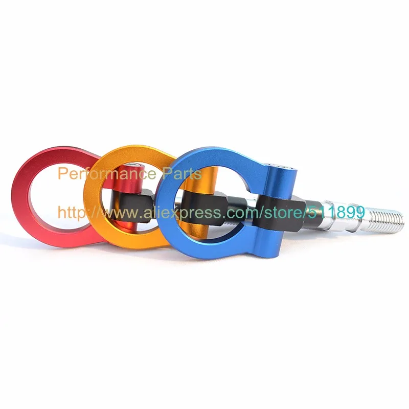 Автомобильный гоночный трос (золотой/красный/синий/черный) алюминиевая Тяговая