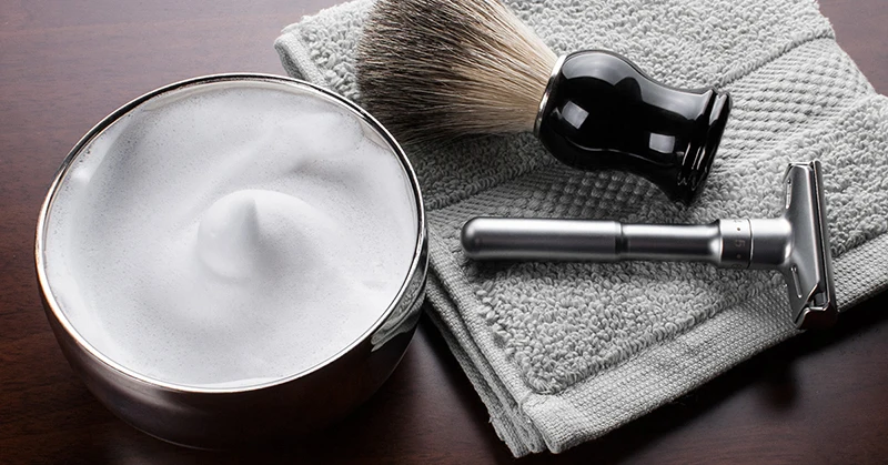 Qshave серебро безопасность Бритвы классические мужские бритья руководство безопасность Бритвы Подарок от отца станок для бритья эпилятор