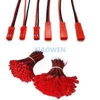 20pcs10 pairs 2 pin jst 150mm pitch 2 54mm male and female wire connector plug cable for diy rc battry model