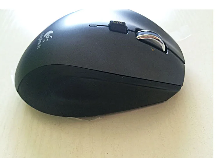 Logitech M705 Беспроводная лазерная большая мышь ноутбук компьютер USB двойной режим