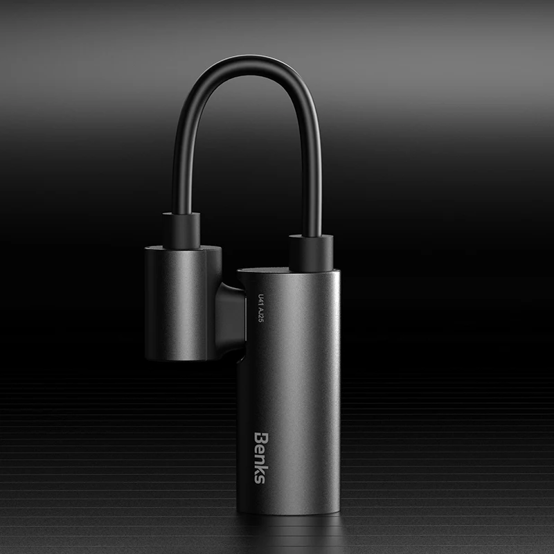 Benks тип c Aux аудио кабель адаптер usb Тип C до 3 5 мм разъем для наушников 2 в 1 зарядное