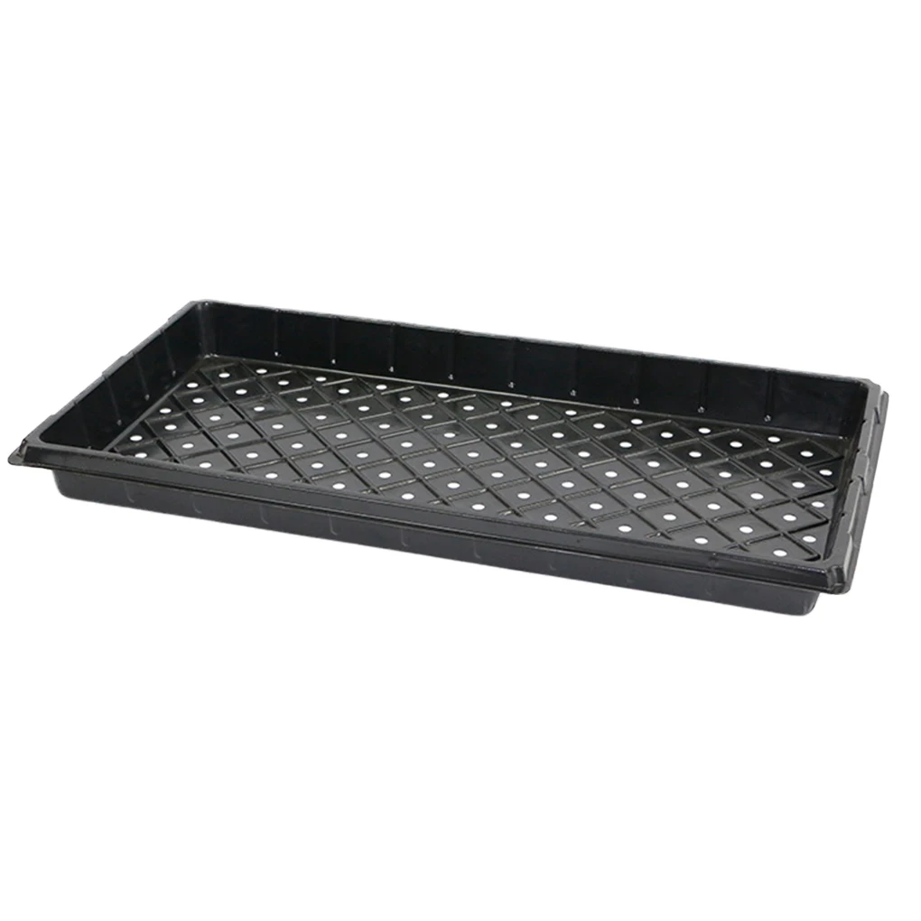 Flat plate Высокое качество рассады овощей суккулент ростки плоская пластина не пористый лес утолщение посадки поднос - Цвет: Flat plate