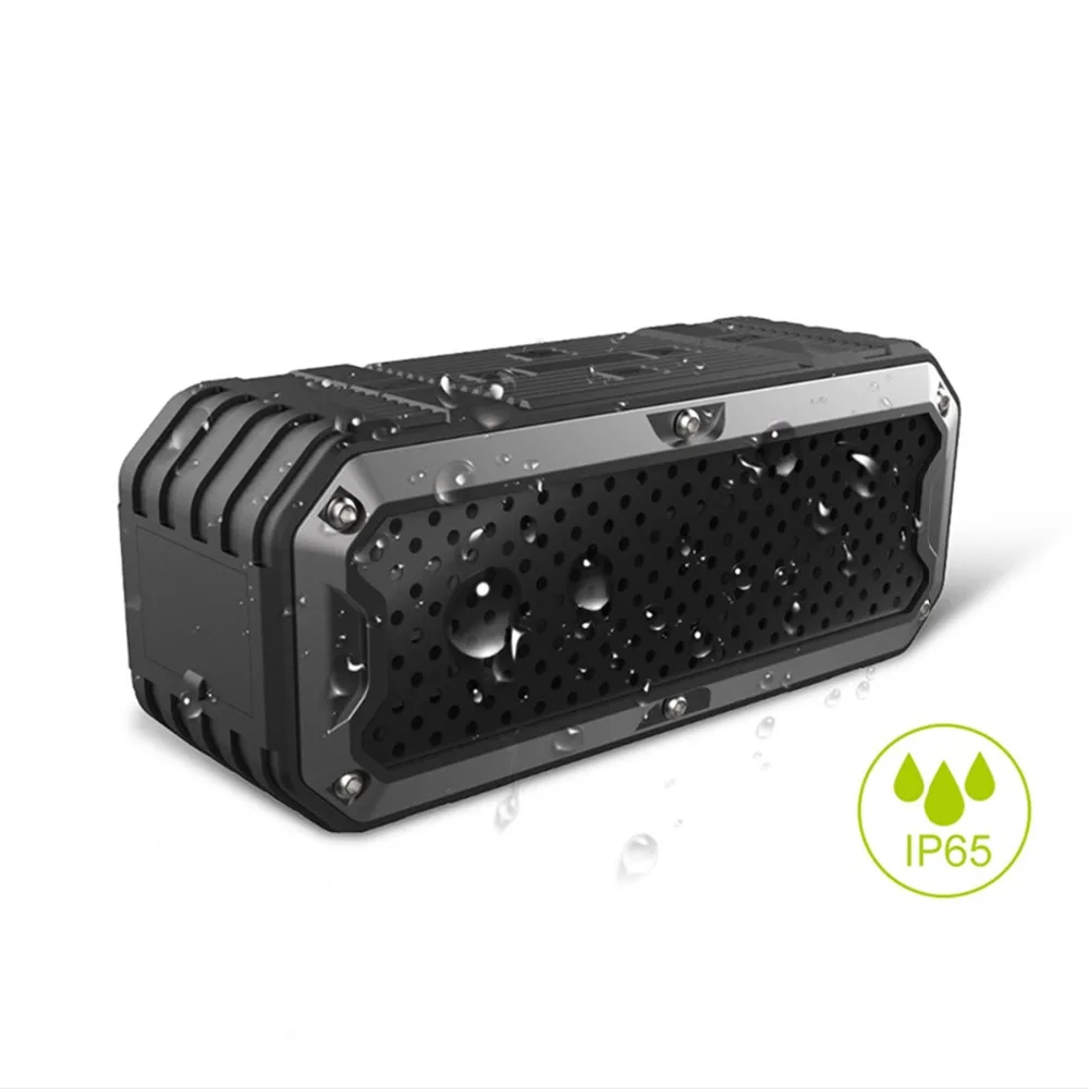 S6 4000 mAh Мощность банк Портативный Динамик Поддержка карты памяти AUX флэш-диск