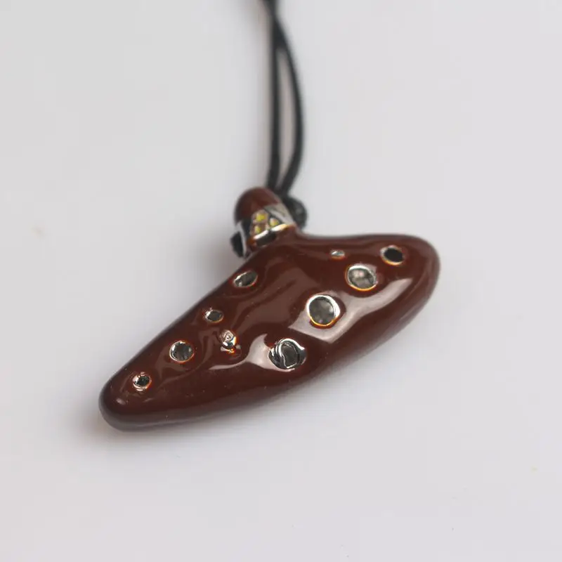 The Legend of Zelda Cosplay Ocarina Classical Mini Ocarina Music Instrument Bright Glaze Pottery Woodwind Instrument Gift