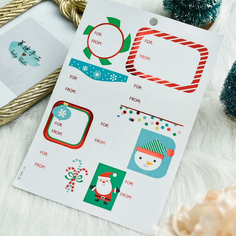KSCRAFT Merry Christmas Self- adhesive Planner Stickers for Scrapbooking/ DIY Crafts/ Card Making Decoration | Дом и сад