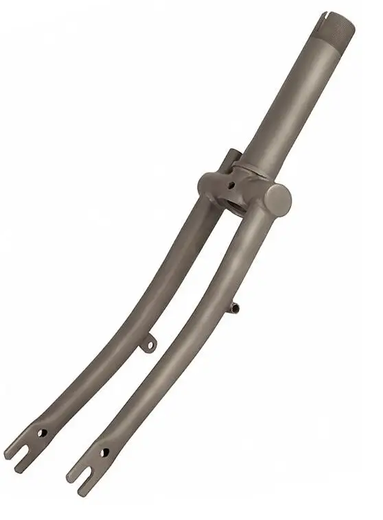 Титановая вилка-fit Brompton-1& 1/"-Резьбовая-супер легкая Ti-292g