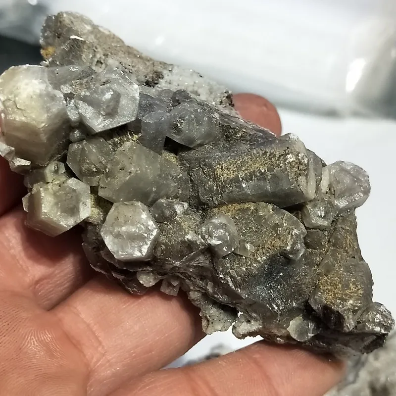 100 400g Природный кальцит cluster необработанные камни geode рейки Кристальные минералы