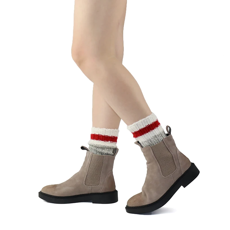 Носки мужские/женские зимние из шерсти мериноса 4 пары | Женская одежда