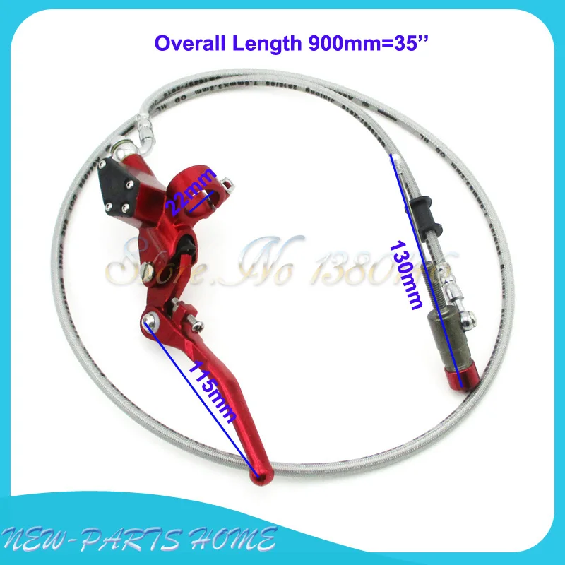 900 мм линейный гидравлический рычаг сцепления Главный цилиндр для мотоцикла