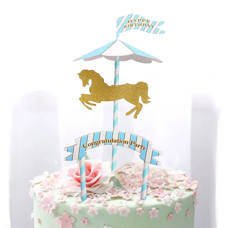 1 шт. карусель для маленьких мальчиков и девочек на день рождения украшение