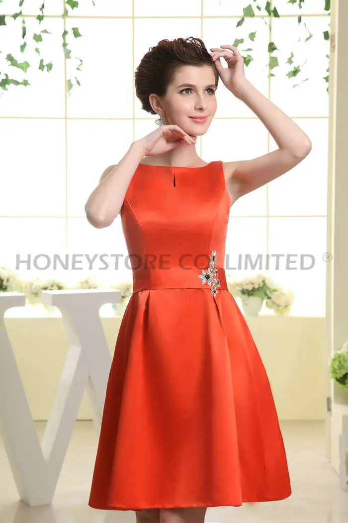 Sage Green Bridesmaid Dress Dresses With Pockets Baby Blue Bronze Formal Adult Scalloped Built-In Bra Sleeveless Dro 2015 Outlet | Свадьбы и