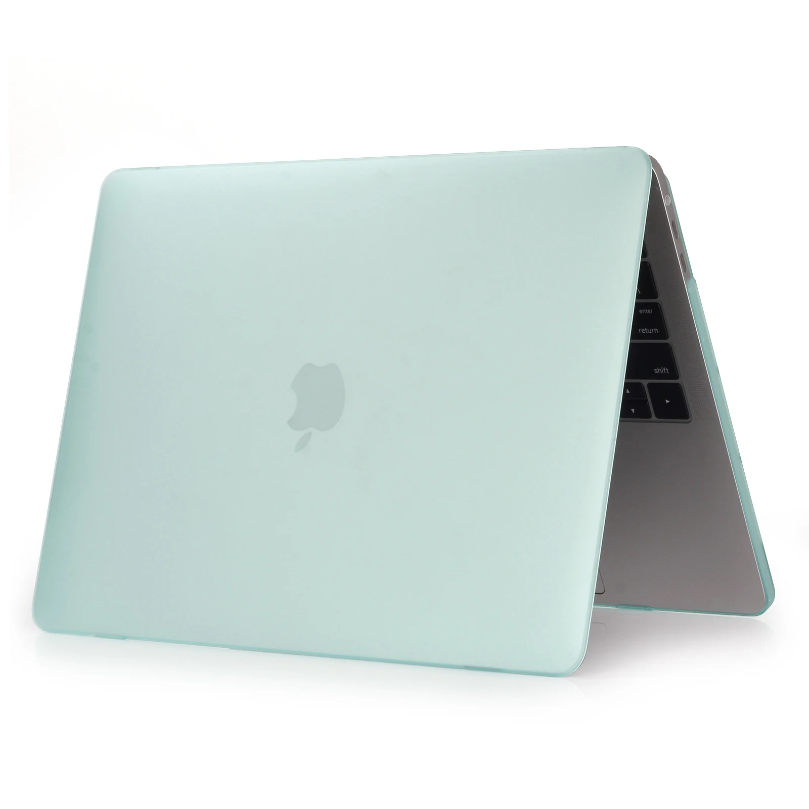 Жесткий матовый чехол-накладка для MacBook Air 11 A1465 air 13 дюймов A1466 pro 13,3 15 retina A1502 чехол для клавиатуры - Цвет: Matte Green