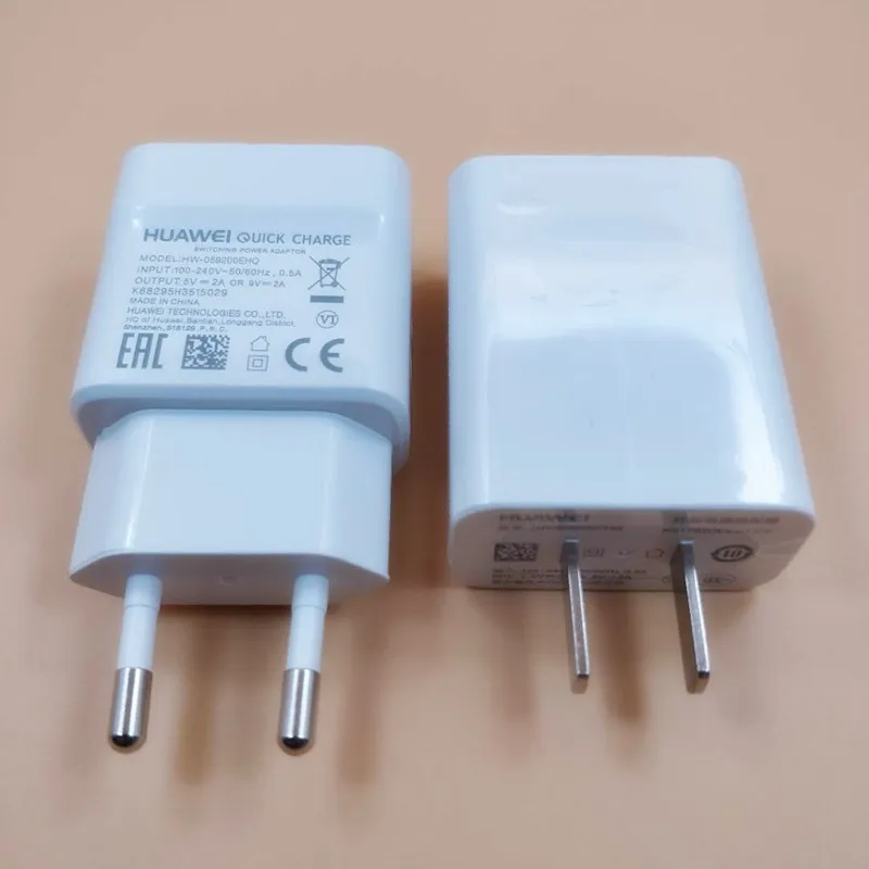 Оригинальное зарядное устройство Huawei p20 lite QC 2 0 Быстрая Зарядка адаптер и Usb