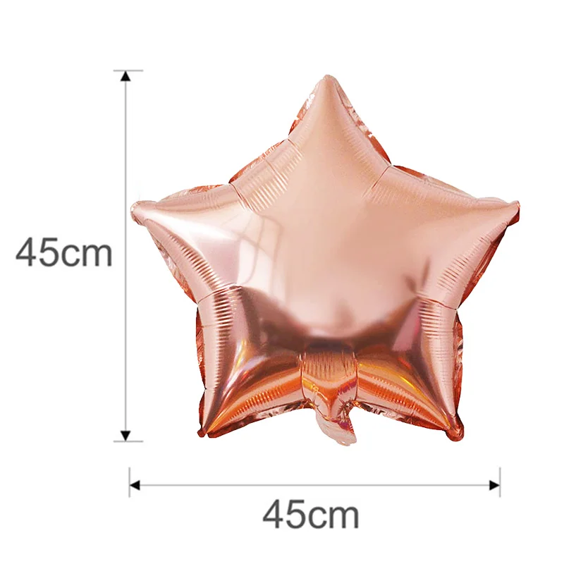 Розовые и золотые воздушные шары Свадебный декор для торжества вечевечерние в