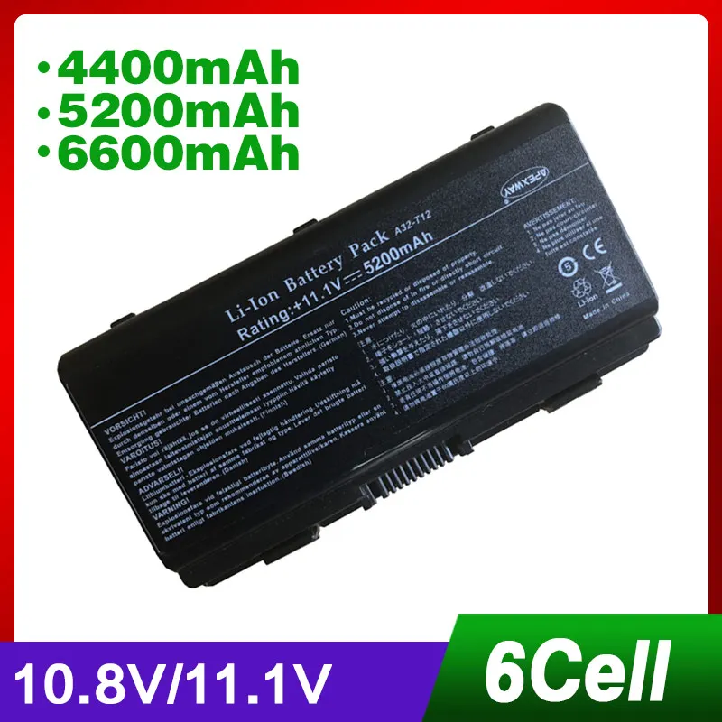 11.1v laptop battery for Asus 90-NQK1B1000Y A32-T12 A32-X51 T12 T12C T12Er T12Fg T12Jg T12Mg T12Ug X51C X51H X51L X51R a32 x51 | Компьютеры
