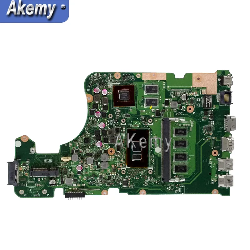 X555UQ материнская плата для ноутбука For Asus X555UJ X555UF F555U X555UB X555U 90NB0DG0-R00030 4G/I3-6100U CPU GT940M |