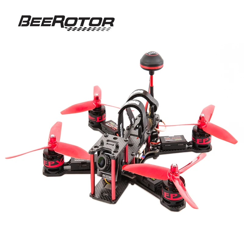 BeeRotor Ультра 210 FPV Гонки Мини квадрокоптер с камерой АРФ Combo w/FR2205 2300KV Двигателя ESC X