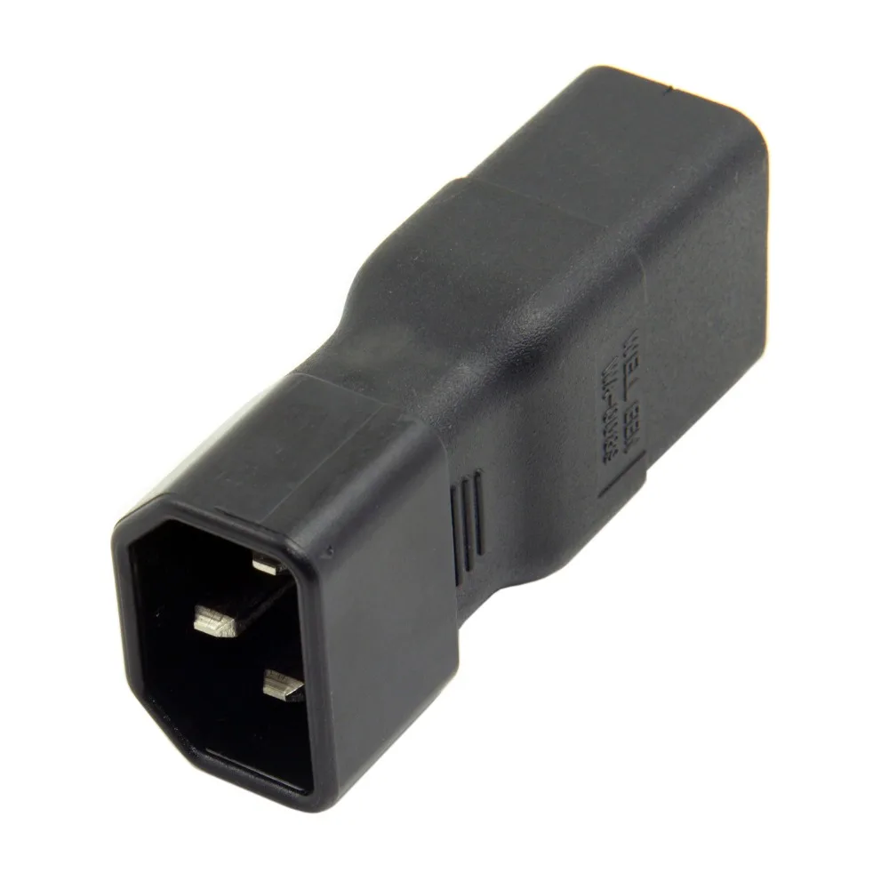100 шт. IEC320 Male C14 to Female C19 адаптер питания для PDU UPS 10A 16A | Компьютеры и офис