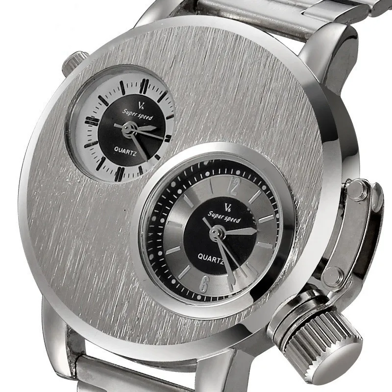 

Mens Wrist Watch Stainless Steel Date Military Sport Quartz Analog man watches men watch metal mens wristwatches