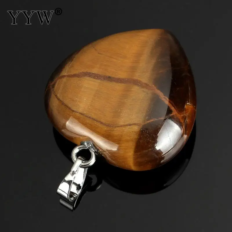 Подвески из драгоценного камня ювелирных изделий с медным сердечком подвески