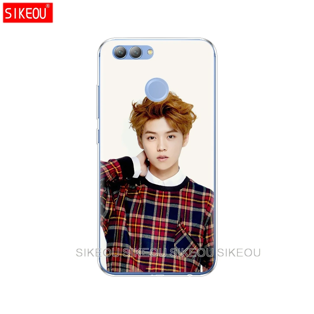 Силиконовый чехол для телефона huawei Y3 Y6 Y5 2 II 2017 nova 2s LITE plus Kpop exo LUHAN Park Chanyeol|Бамперы| |