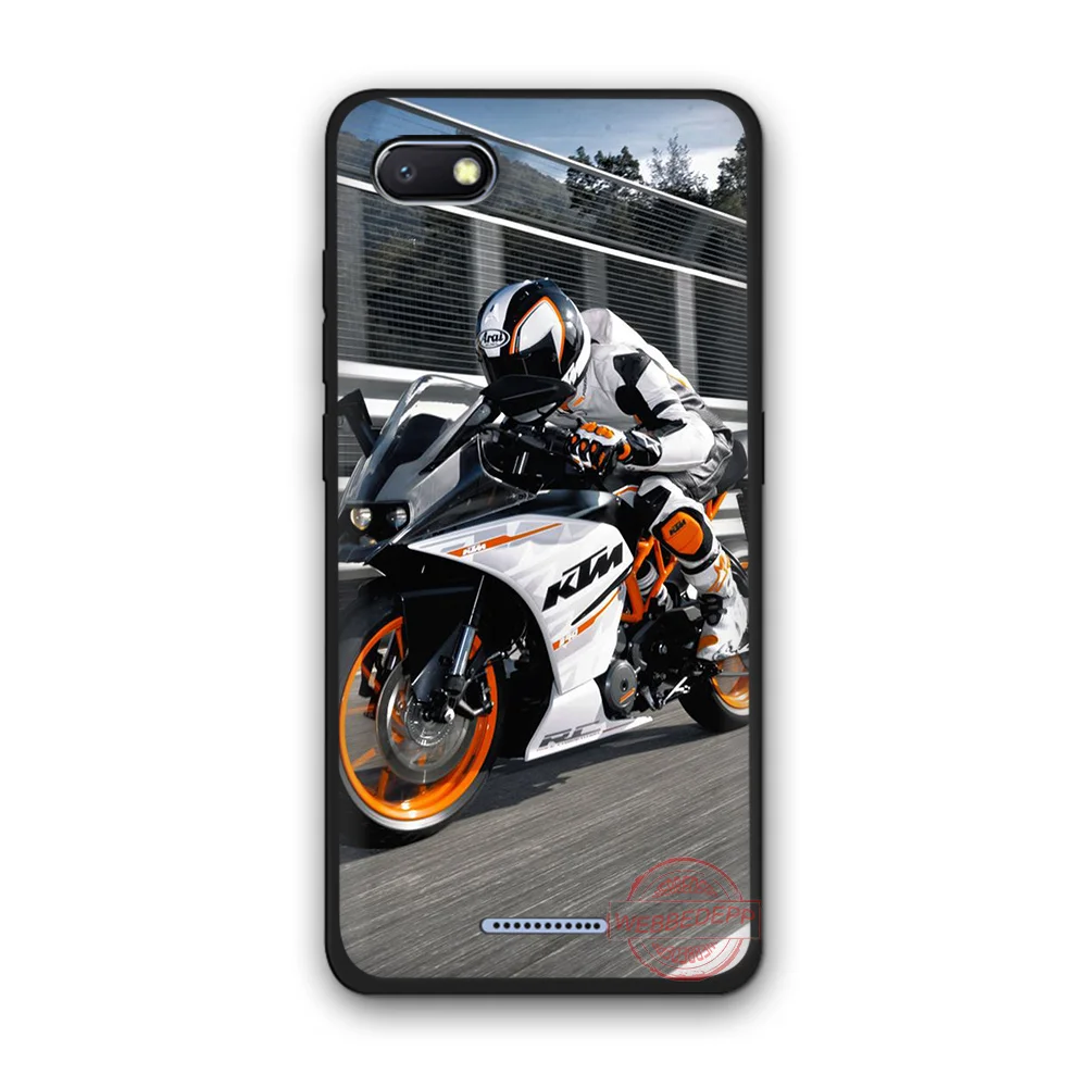 WEBBEDEPP ktm duke обои TPU чехол для телефона чехол-накладка Redmi Note 6Pro 7Pro 4A 4X 5 5A 6A 8A 7 S2 note 8 |
