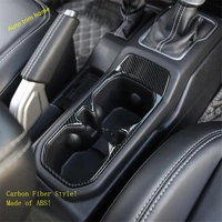 front seat middle water cup holder decorative panel cover trim for jeep wrangler jl 2018 2022 accessories interior refit kit