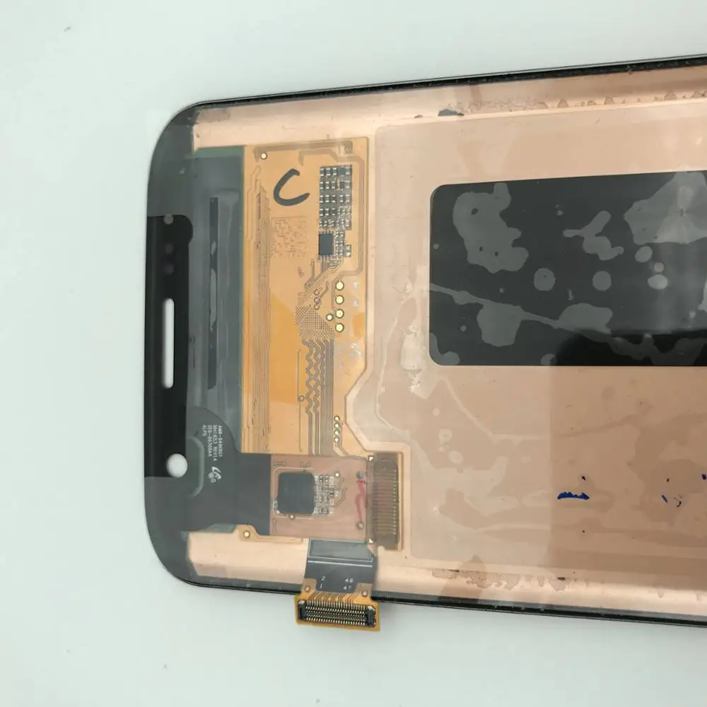 Высококачественный сенсорный ЖК-экран дигитайзер для samsung Galaxy S7 edge протестирован перед продажей