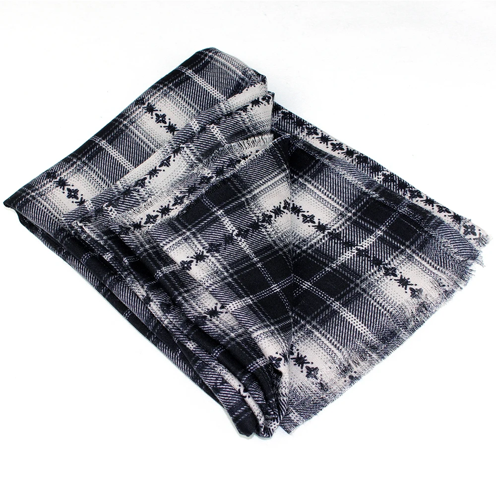 Новый стиль плед темно Цвет удобные теплые большой шарф кондиционер шаль вид