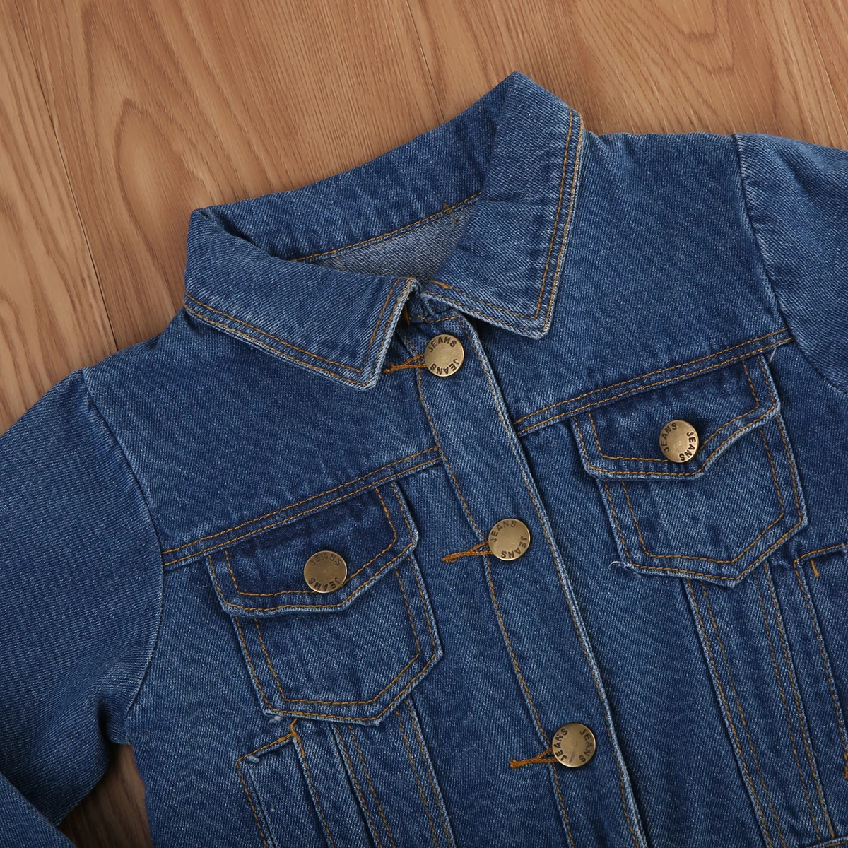 Long sleeve Denim Jacket Coat For Toddler Girl | Детская одежда и обувь