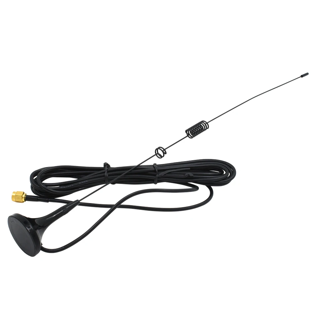 Антенна NAGOYA UT-106UV SMA-M мужской Dual Band двухстороннее радио аксессуары иди и болтай Walkie Talkie антенна автомобильное магнитное крепление 3 м RG-174 кабель для BaoFeng