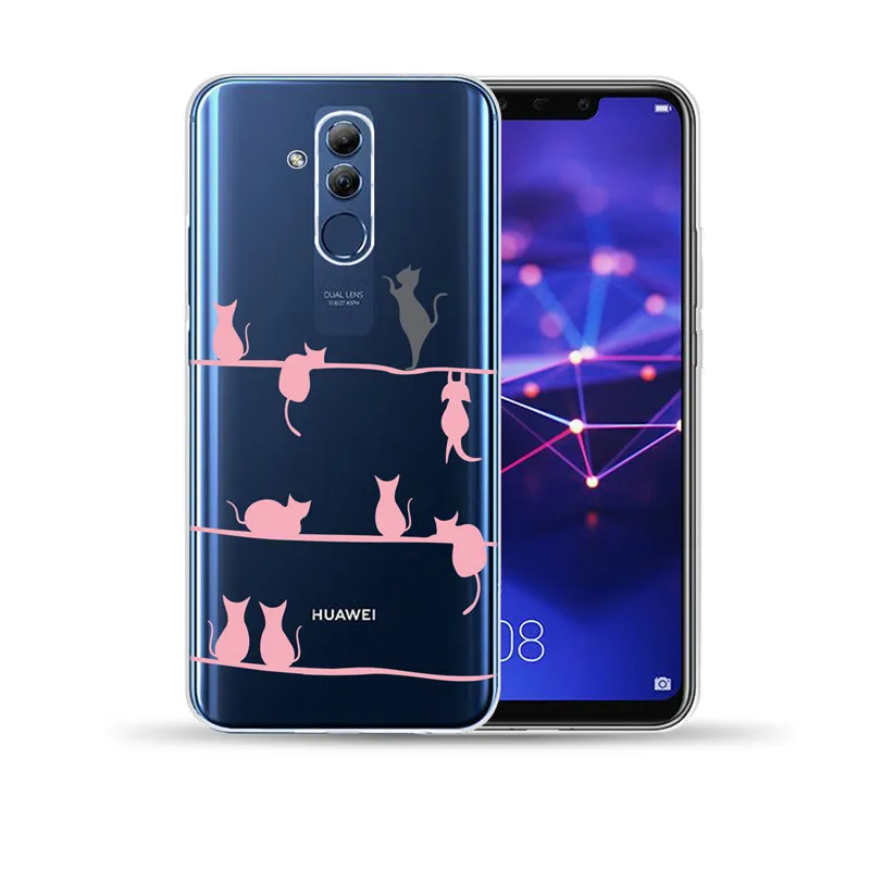 Любовь Смех жизни Мягкие TPU чехол для huawei Коврики 10 20 Lite Pro Honor 9 8X 8C 7A Y6 2018 NOVA 3 3I 4